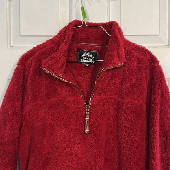 Grizzly Sherpa Red size small - Picture 2 of 3